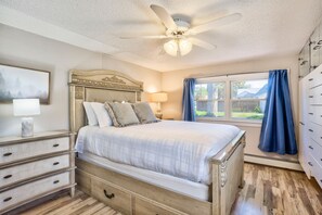 1 室のベッドルーム、高級寝具、羽毛の掛け布団、客室ごとに異なる装飾