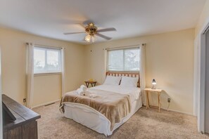 4 slaapkamers, luxe beddengoed, individueel gedecoreerd