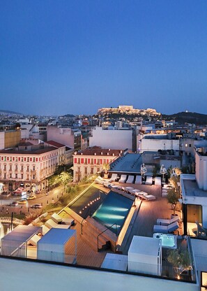 Terrasse sur le toit