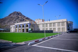 Fachada de la propiedad