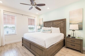 4 habitaciones y caja de seguridad en la habitación