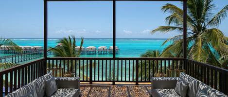Villa presidencial, 5 habitaciones, vistas al mar (Balcony) | Terraza o patio