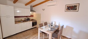 House, 1 Bedroom, Terrace | Private kitchen | Fridge, microwave, oven, stovetop - Holiday Homes Marta (Rovinj)