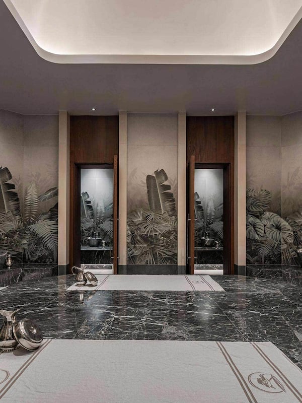 Sauna, steam room, body treatments, facials, manicures and pedicures