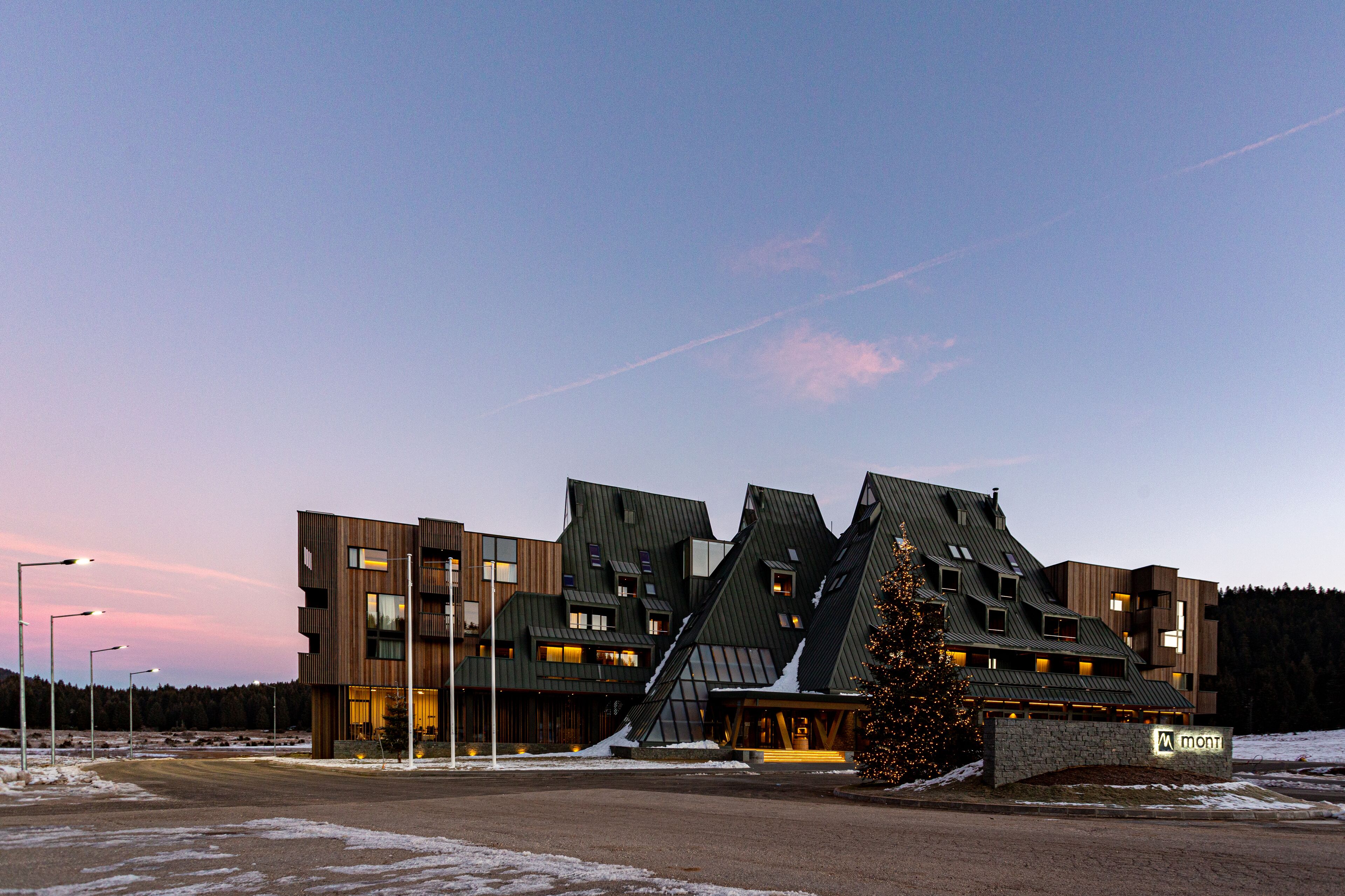 Fassade der Unterkunft