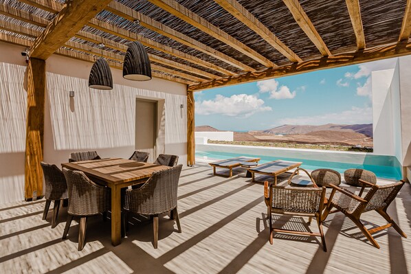 Suite, 1 Bedroom, Private Pool | Terrace/patio