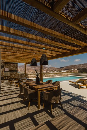 Svit - 2 sovrum - privat pool (ANAIS) | Terrass/Patio