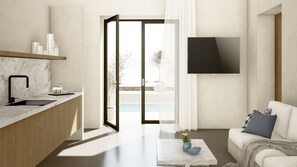 Svit - 2 sovrum - privat pool (AELLA) | Utsikt från rummet