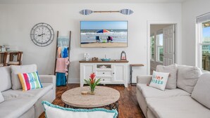 Ferienhaus, 3 Schlafzimmer | Wohnbereich | Smart-TV