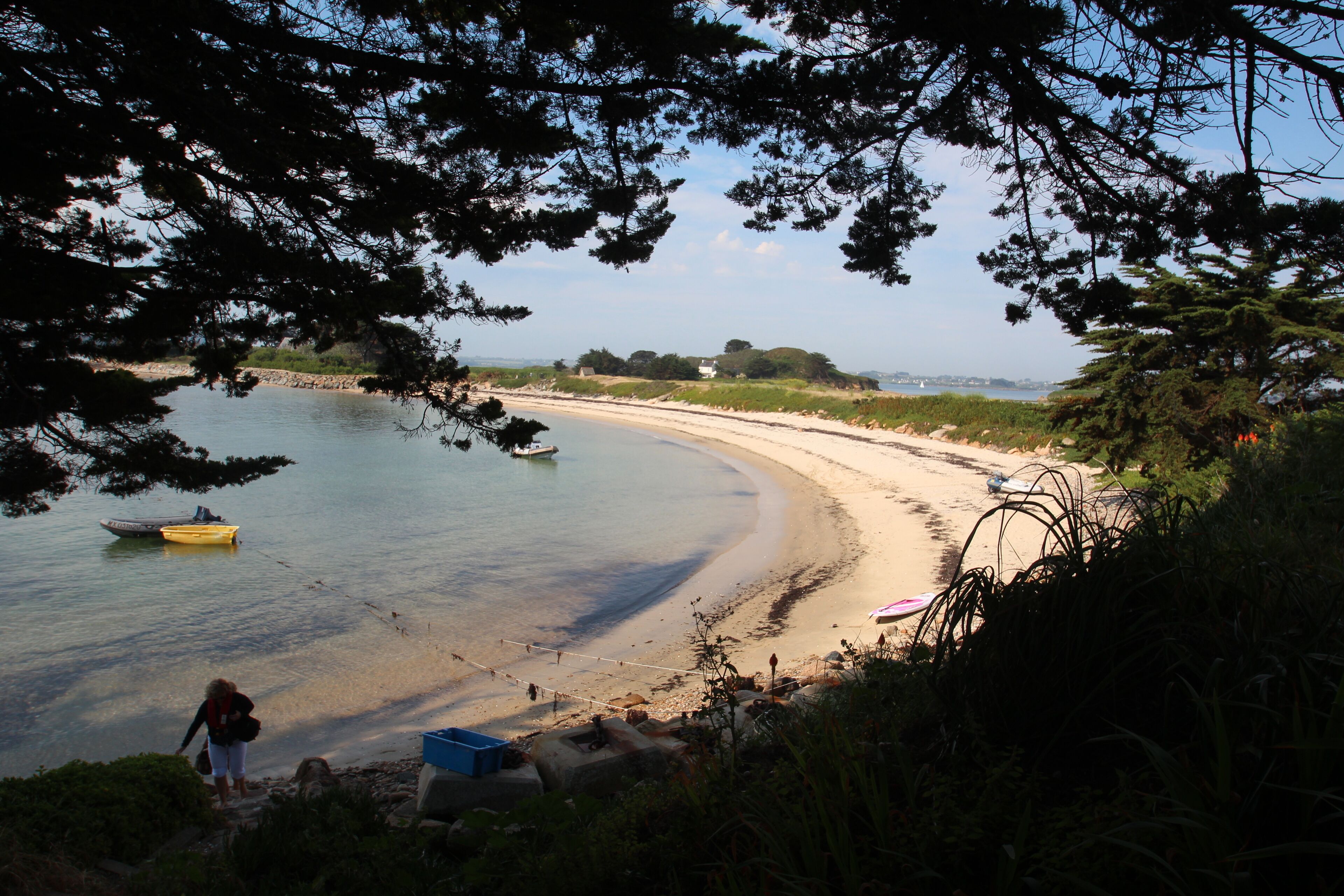 Accommodatie ligt op het strand