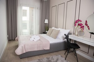 1 habitación, ropa de cama hipoalergénica y decoración personalizada 