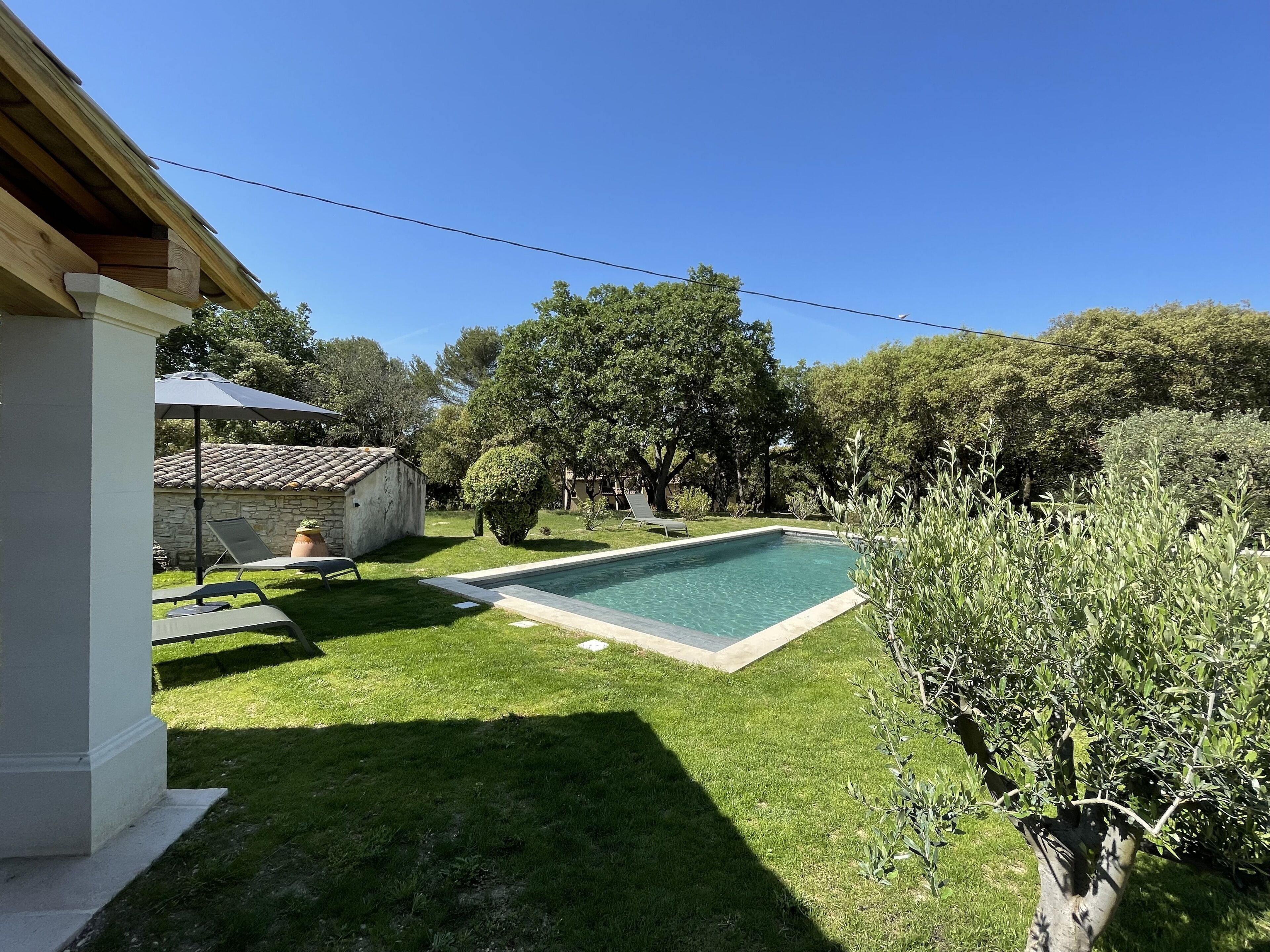 Udendørs pool, opvarmet pool