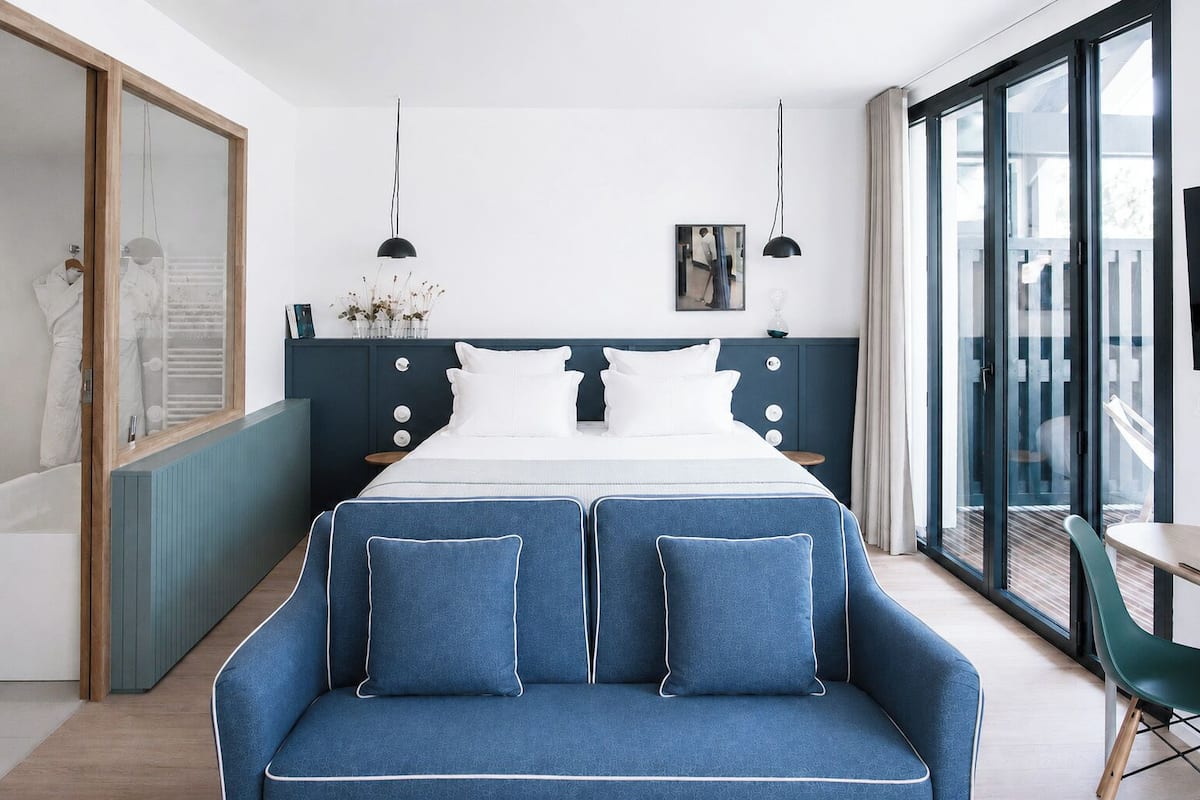 Ocean Suite Terrace | Premium bedding, free minibar, in-room safe, desk