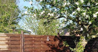 Sea time. Newly renovated apartment with garden in a quiet, central residential area