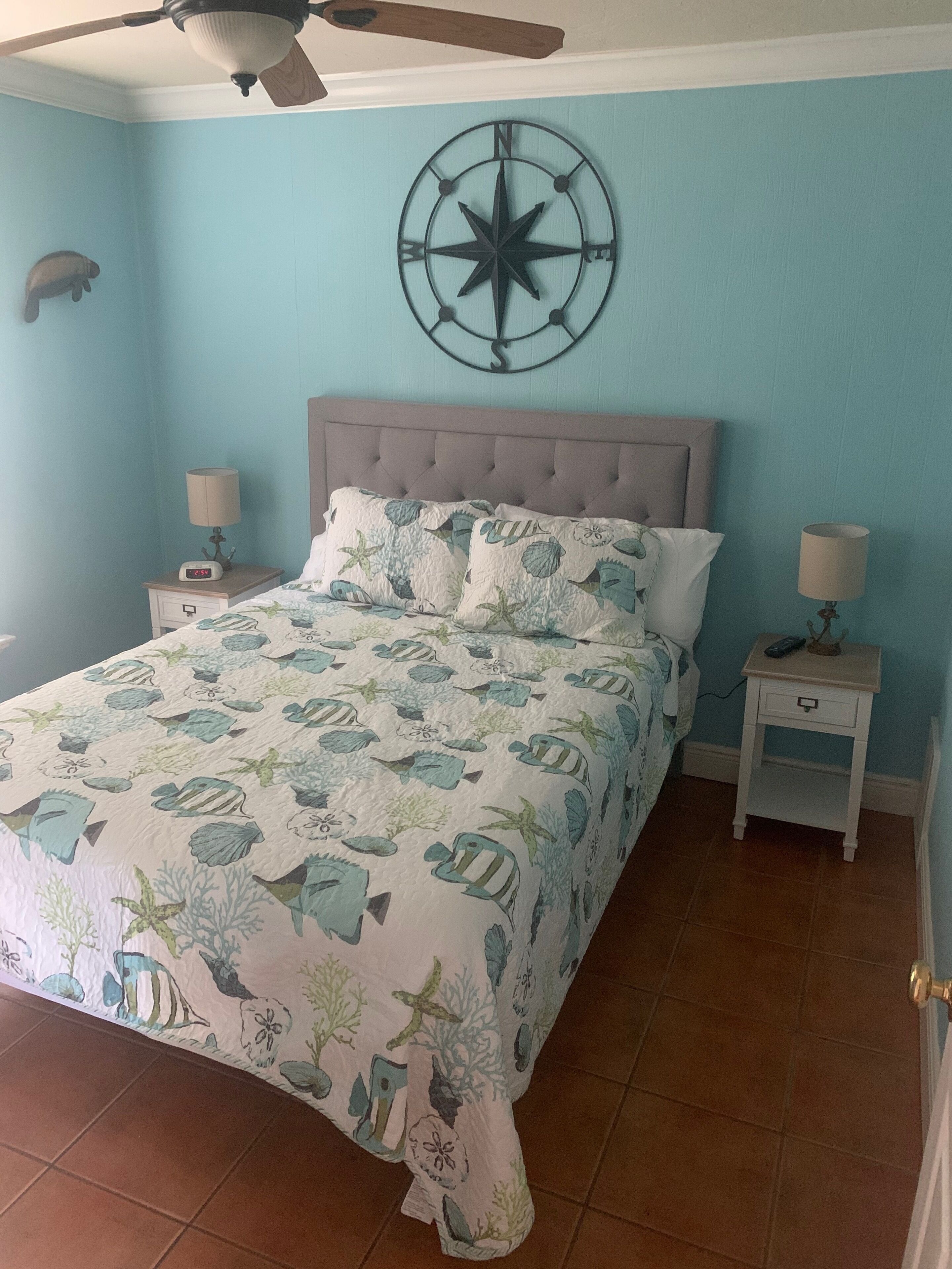 2 bedrooms, travel cot, WiFi