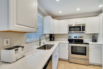 Stunning Luxury canal front villa "Sea Oats" across the street from the beach!