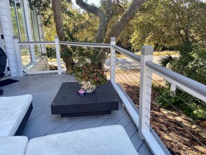 Terrace/patio - Beautiful Family Beach House in Wild Dunes Resort (Isle of Palms)