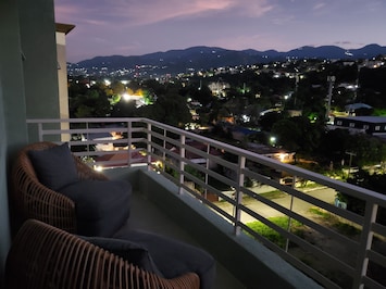 Views at sunrise from the balcony!