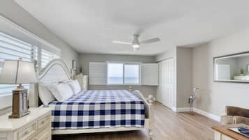 2 makuuhuonetta, silitysrauta/-lauta, vauvan matkasänky, ilmainen Wi-Fi