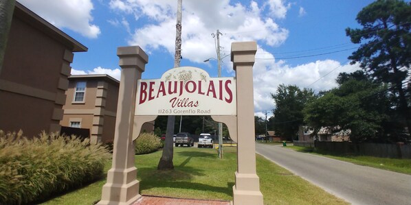 Fassade der Unterkunft