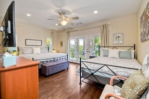 8 bedrooms, iron/ironing board, WiFi, bed sheets