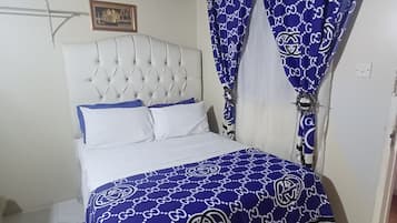 1 soverom, strykejern/-brett, wi-fi (inkludert) og sengetøy