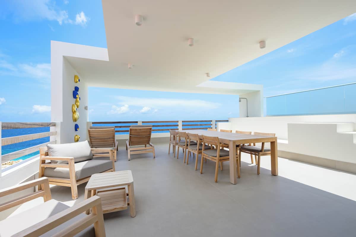 Luxury Penthouse, Ocean View | Terrace/patio