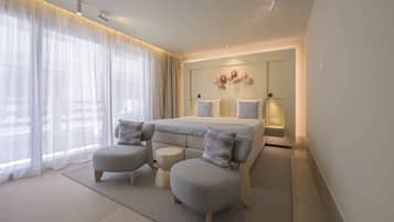 Deluxe Double Room, Balcony, Partial Sea View