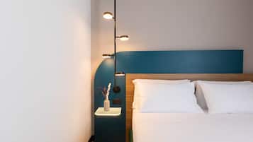 Minibar, coffres-forts dans les chambres, bureau, lits bébé (gratuits)