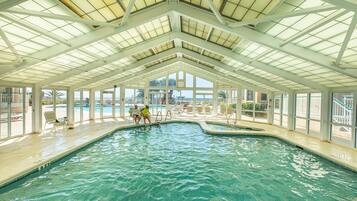 Indoor pool, outdoor pool