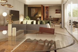 Minibar, in-room safe, desk, free cots/infant beds