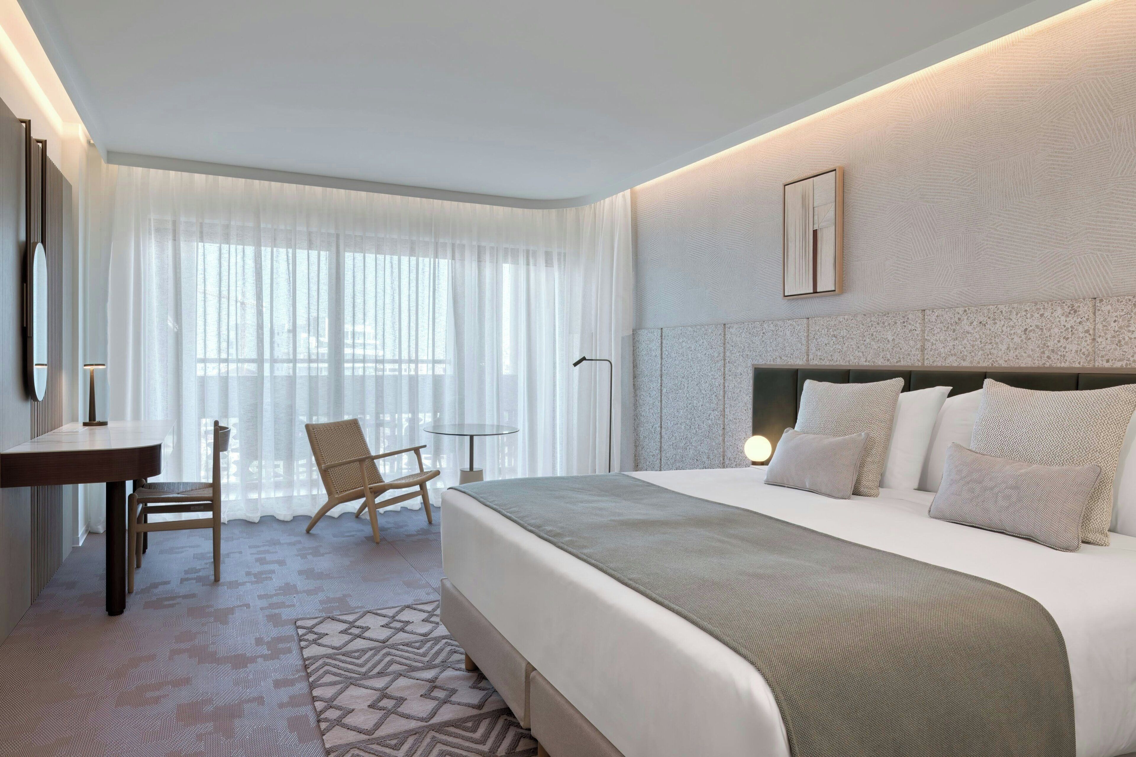 Kamar Premium, 1 Tempat Tidur King, Bebas Asap Rokok, balkon