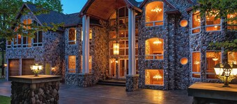 One-of-a-Kind Lakefront Torch Lake Lodge - 4 Floors of Luxury