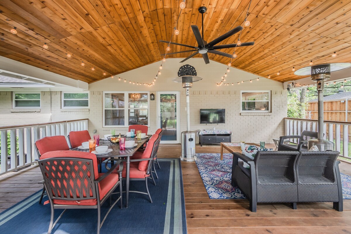 Cozy 3BR Perfect Patio, Nintendo Switch - Perfect for Families and Pets