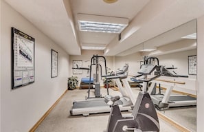 Fitnessbereich