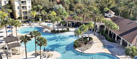 Et oppvarmet basseng