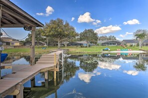 Una piscina riscaldata