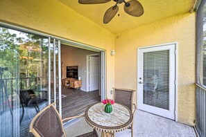 Outdoor dining - Quiet Lely Resort Condo w/ Pool - 2 Mi to Golf! (Naples)
