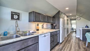 Toaster, dining tables