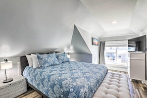 1 chambre, fer et planche à repasser, accès Internet, draps fournis