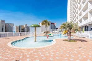 Outdoor pool - Beach view with a large private balcony. (Panama City Beach)