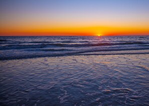 Beach nearby, sun-loungers - Beach view with a large private balcony.  (Panama City Beach)