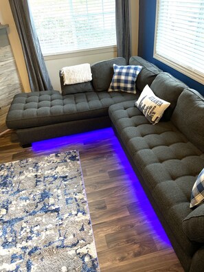 Smart TV, video games, stereo