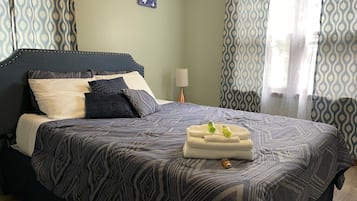 3 dormitorios, tabla de planchar con plancha, wifi y ropa de cama