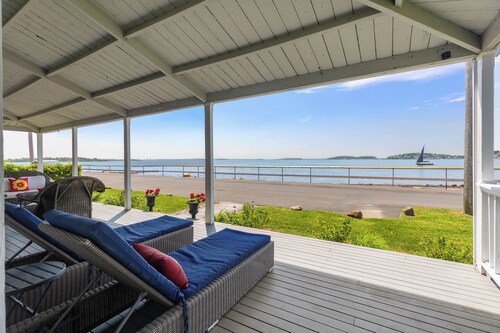 Enjoy Gorgeous Sunsets From Your Waterfront Beach House.