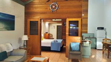 1 間睡房、熨斗/熨衫板、免費 Wi-Fi、床單