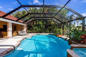 Piscine chauffée