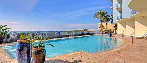Una piscina climatizada