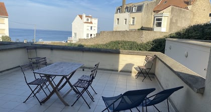 Ambleteuse, pretty house with sea view