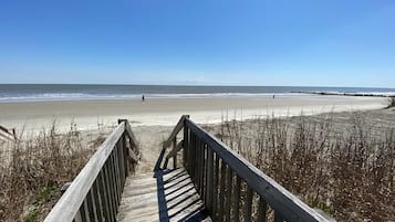 Accommodatie ligt op het strand